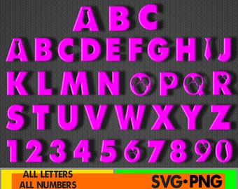 cartoon Font SVG & PNG, Letters Clip Art, numbers clipart alphabet png svg Cricut, TV-Show Font cartoon