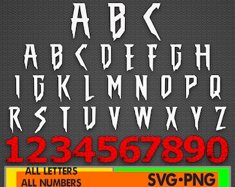Letras de araña alfabeto números de araña fiesta de cumpleaños alfabeto digital imprimible letras clipart fiesta decoración archivos de corte Silueta Cameo