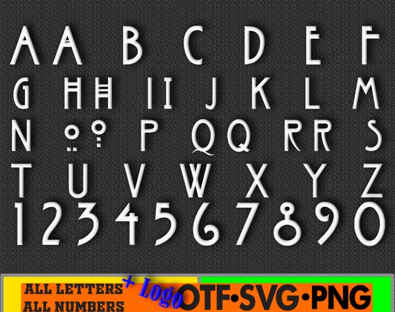 Color 1234567890 Digital Font PNG Images