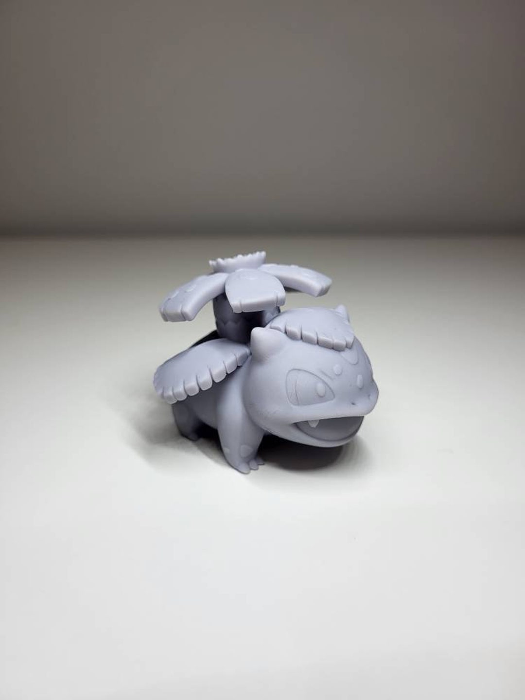 Bulbasaur , Mega Bulbasaur Pokemon Figure Solid Resin, Unpainted