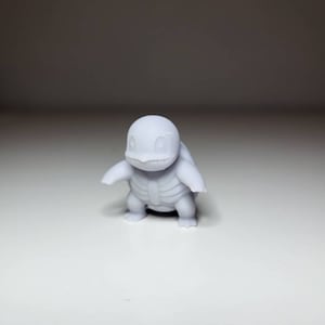 Halloween Squirtle , Halloween SquirtlePokemon Figure - Solid Resin, Unpainted - Fakemon miniature figurine