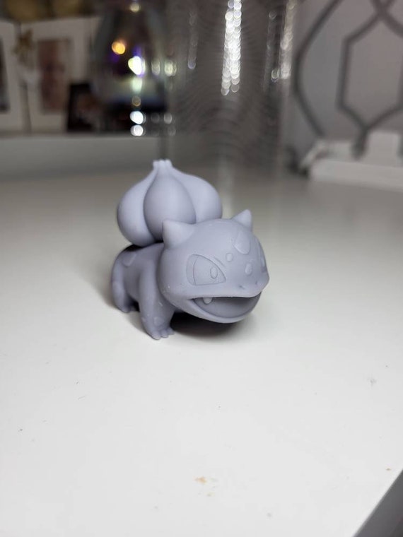 Bulbasaur Bulbasaur Pokemon Figure Solid Resin, Unpainted Fakemon  miniature figurine