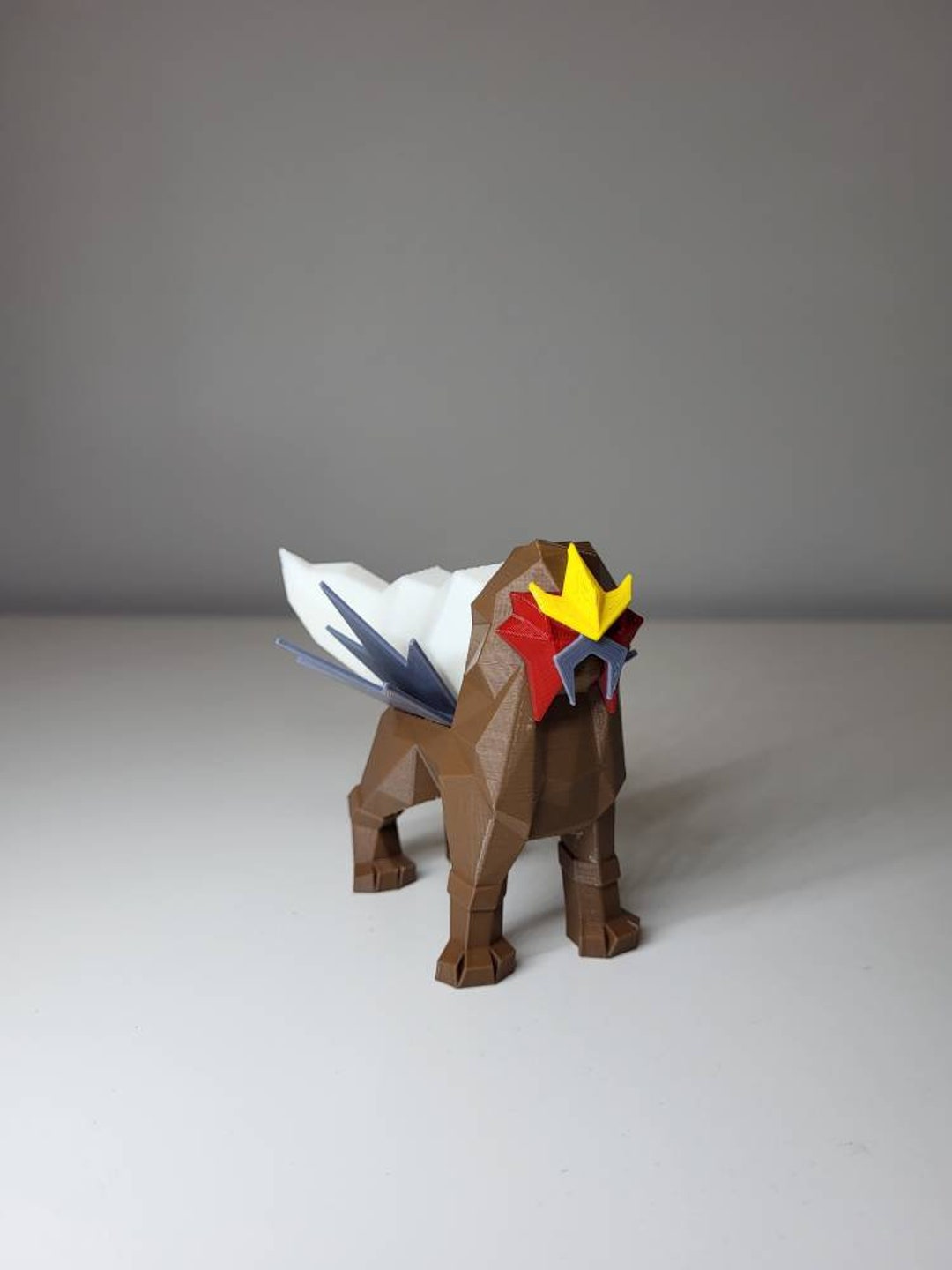 Raikou Pokemon Figure Low Poly Raikou 3D Printed Legendary -  Portugal