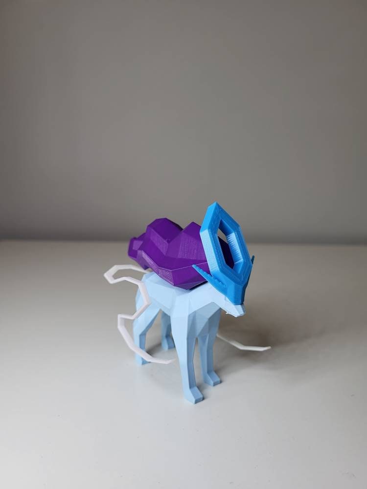 3D Imprimir Pokémon Raikou Enshi Suicune Modelo Toy, GK
