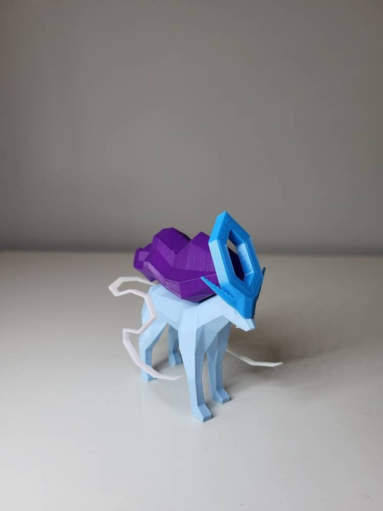 3D print Pokémon Raikou Entei Suicune 1/20 10cm model Toy GK customize  colour Three sacred model Pokemon - AliExpress