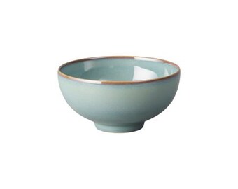 Vintage Denby Regency Green Pair of Small Cereal Bowls Vintage Denby Regency Green Pair of Small Cereal Bowls