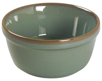 Vintage Denby Regency Green Pair of Small Cereal Bowls Vintage Denby Regency Green Pair of Small Cereal Bowls