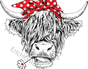 Download Highland Cow Svg Etsy