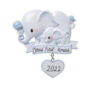 Elephant Ornament -- boy girl baby shower favor baby elephant baby shower decoration boy little peanut elephant shower key chain favor