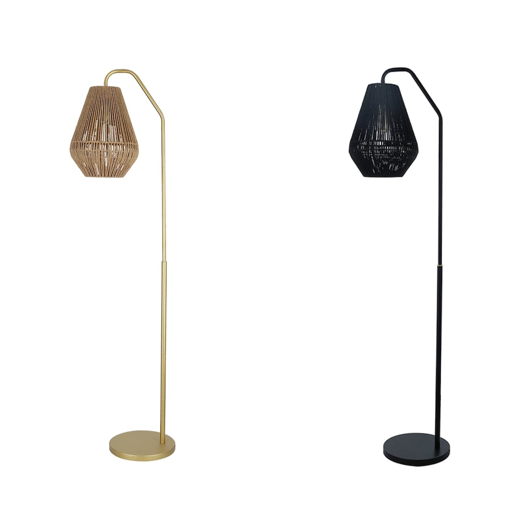 Rattan Nursery Floor Lamp Boho Nursery Decor Boho Lighting Etsy