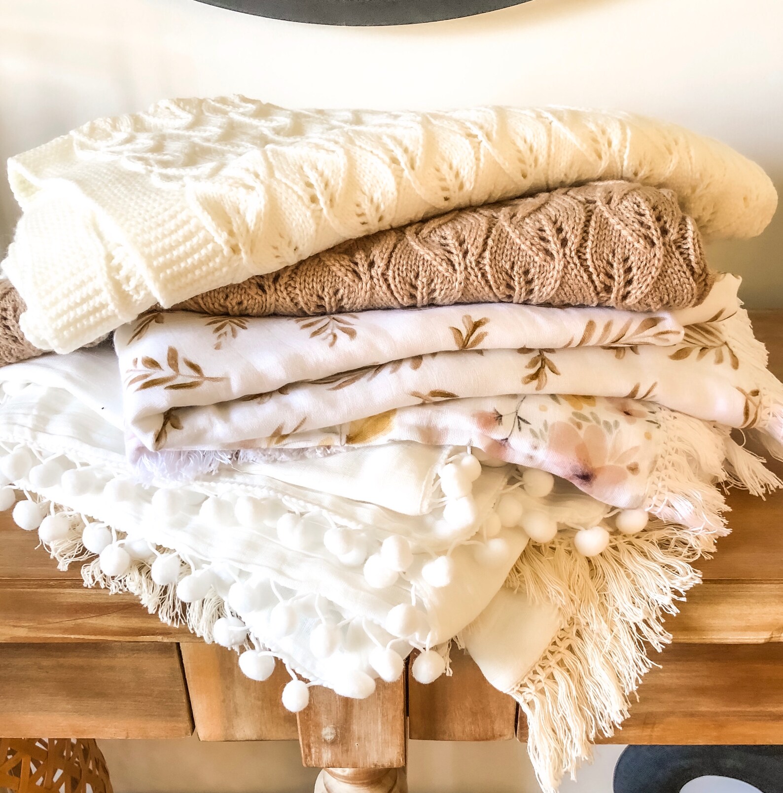 Fringe Baby Blanket Boho Baby Blanket Boho Nursery Etsy