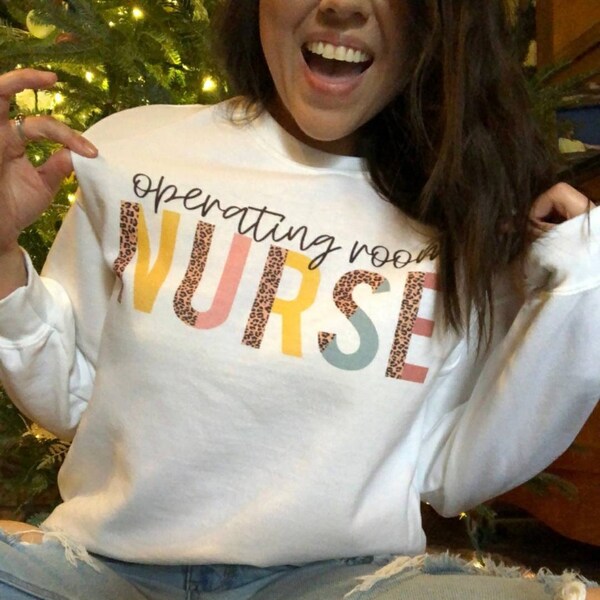 Nurse Operating Room Sweatshirt, Nurse Operating Room Sweater, Nurse OR Undergraduate, Operating Room Nurse, OR Graduation Shirt, OR Nurse