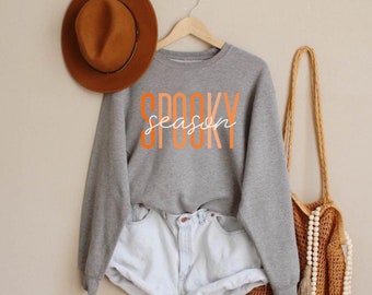 Spooky Season Sweatshirt: Halloween Pullover, Fall Sweater