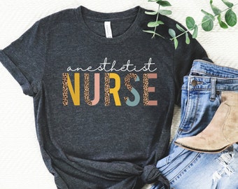 Anesthetist Nurse T-Shirt: CRNA Gift