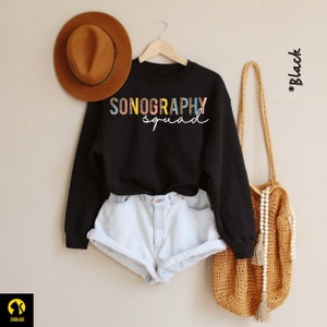 Sonographer Sweatshirt, Ultrasound Tech Crewneck for Ultrasound Technologists, Radiology Department Sweatshirts Sonography RDMS Shirts
