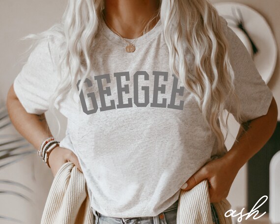 Womens Happiness Is Being Gee Life - Flower Art-Grandma Tee Womens Happiness Is Being Gee Life - Flower Art-Grandma Tee