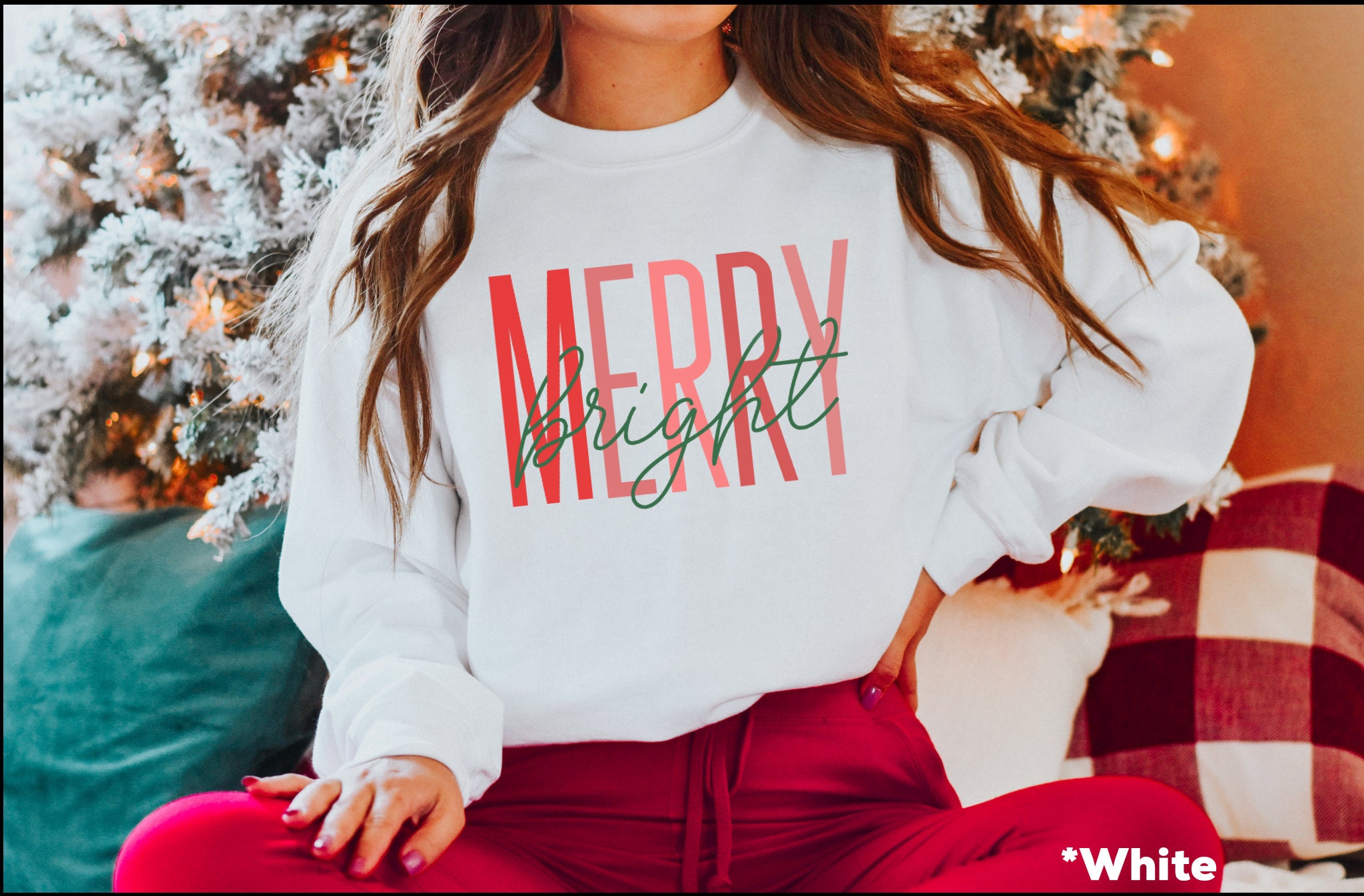 Merry and Bright Top - Etsy Singapore