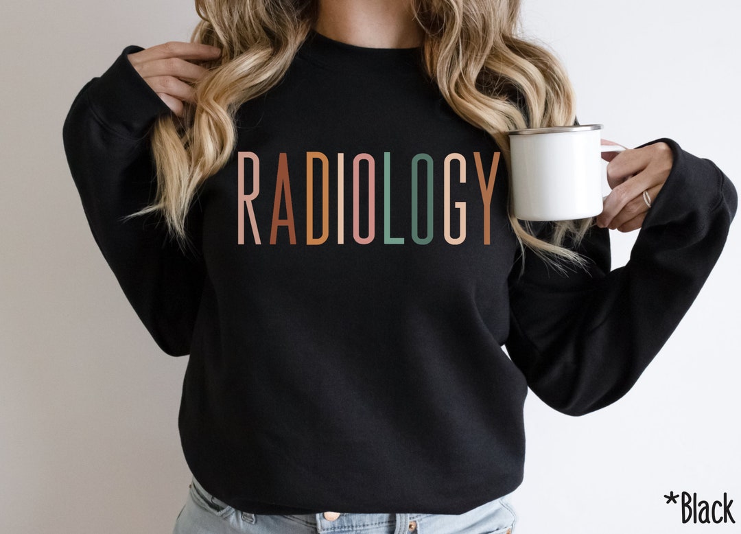 Boho Radiology Sweatshirt, Crewneck Sweatshirt for Xray Technologist, X