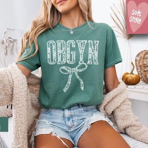 OBGYN Coquette Shirt, Obgyn Crew Shirt, Obgyn Nurse Shirt, Ob Nurse Shirt, Nurse Team Shirt, Obstetrics and Gynecology Nurse Tee Ob gyn team