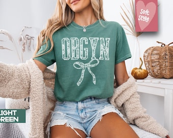 OBGYN Coquette Shirt, Obgyn Crew Shirt, Obgyn Nurse Shirt, Ob Nurse Shirt, Nurse Team Shirt, Obstetrics and Gynecology Nurse Tee Ob gyn team