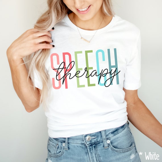 Womens Speech Therapy Shirt For Slp Instructor Language Pathologist Womens Speech Therapy Shirt For Slp Instructor Language Pathologist