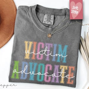 Victim Advocate shirt, Advocate Support Empower Shirt, Retro Social Worker TShirt, Empowerment T-Shirt, Inclusion Tee for Therapist