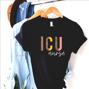 Intensive Care Nurse Shirt, ICU Nurse shirt, Intensive Care Unit ,Nursing Shirt, Essential Nurse Shirt Registered icu Nurse,RN Nurse Shirts