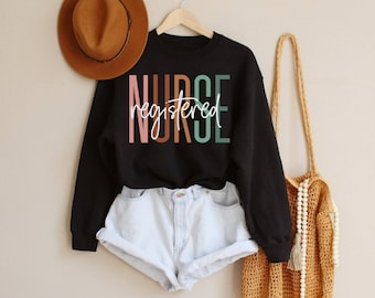 Registered Nurse Sweatshirt - RN Pullover - Nurse Appreciation Sweatshirt - Nurse Gift Shirt - Staff Nurse Sweater - School Nurse Pullover