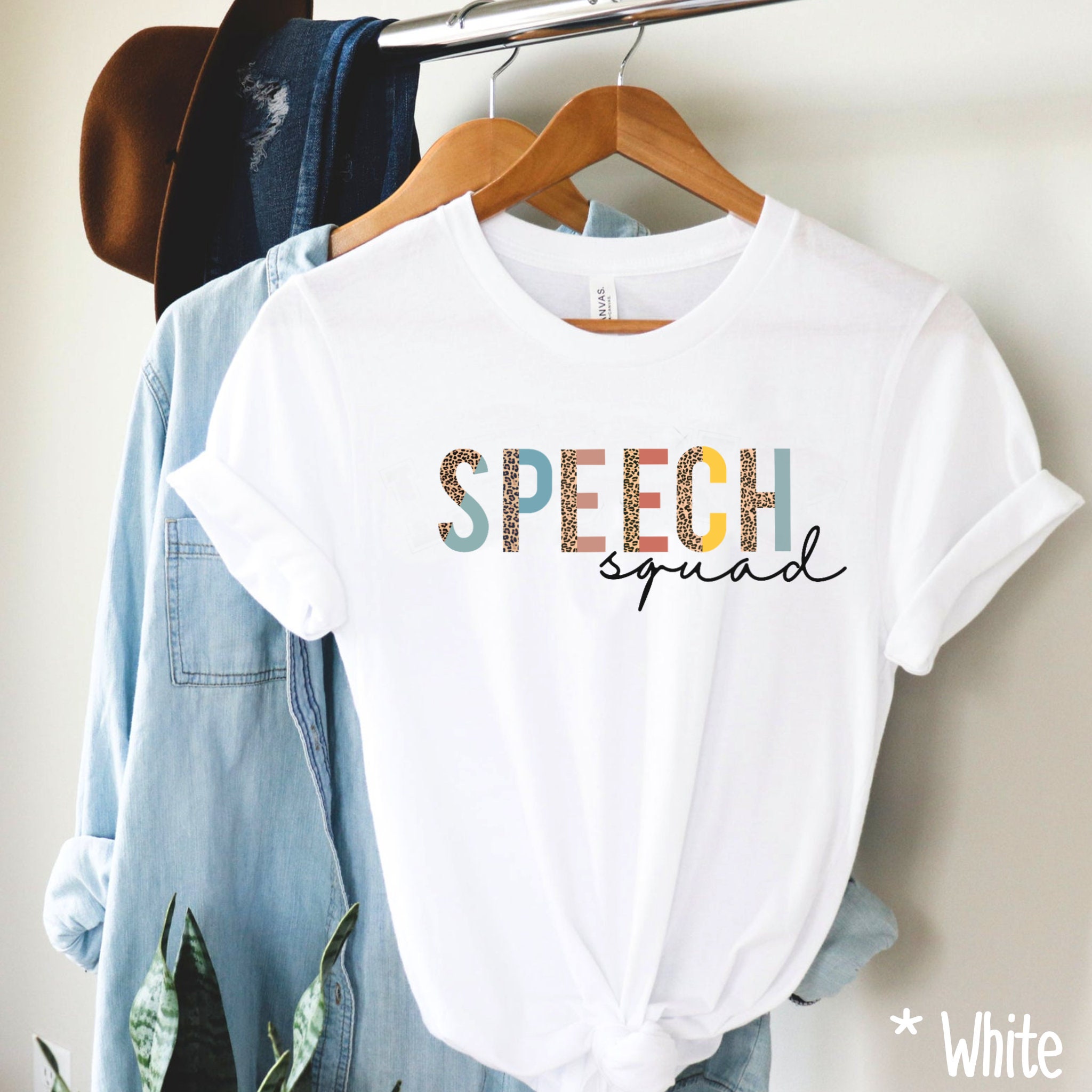 SLP Shirt Speech Squad Speech Therapy Speech Language Etsy