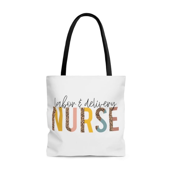 Borsa tote infermiera lavoro e consegna, camicia infermiera consegna,  infermiera L&D, camicia infermiera, camicia infermieristica, infermiera,  regalo scuola infermieristica, regalo RN -  Italia