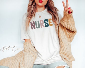 Boho Nurse Shirt, Registered Nurse, New Future Nurse Gift Idea, Nursing School Student Grad, RN LPN, Nurse Life, Unisex Graphic Tee