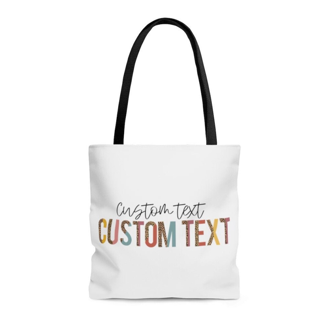 Custom Tote Bag Logo Tote Bag Personalized Tote Bag Cotton Bag Create