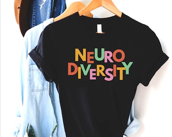 Autism Awareness Shirt, Autism Shirt, Autism Mom Shirt, Rainbow Neurodiversity TShirt, Teacher Autism T-Shirt Autism Acceptance T Shirt Gift