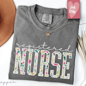 Registered Nurse Shirt for Women, RN TShirt for Registered Nurse, Nursing T-Shirt for Nurse, Gift for Registered Nurse, RN Graduation Gift