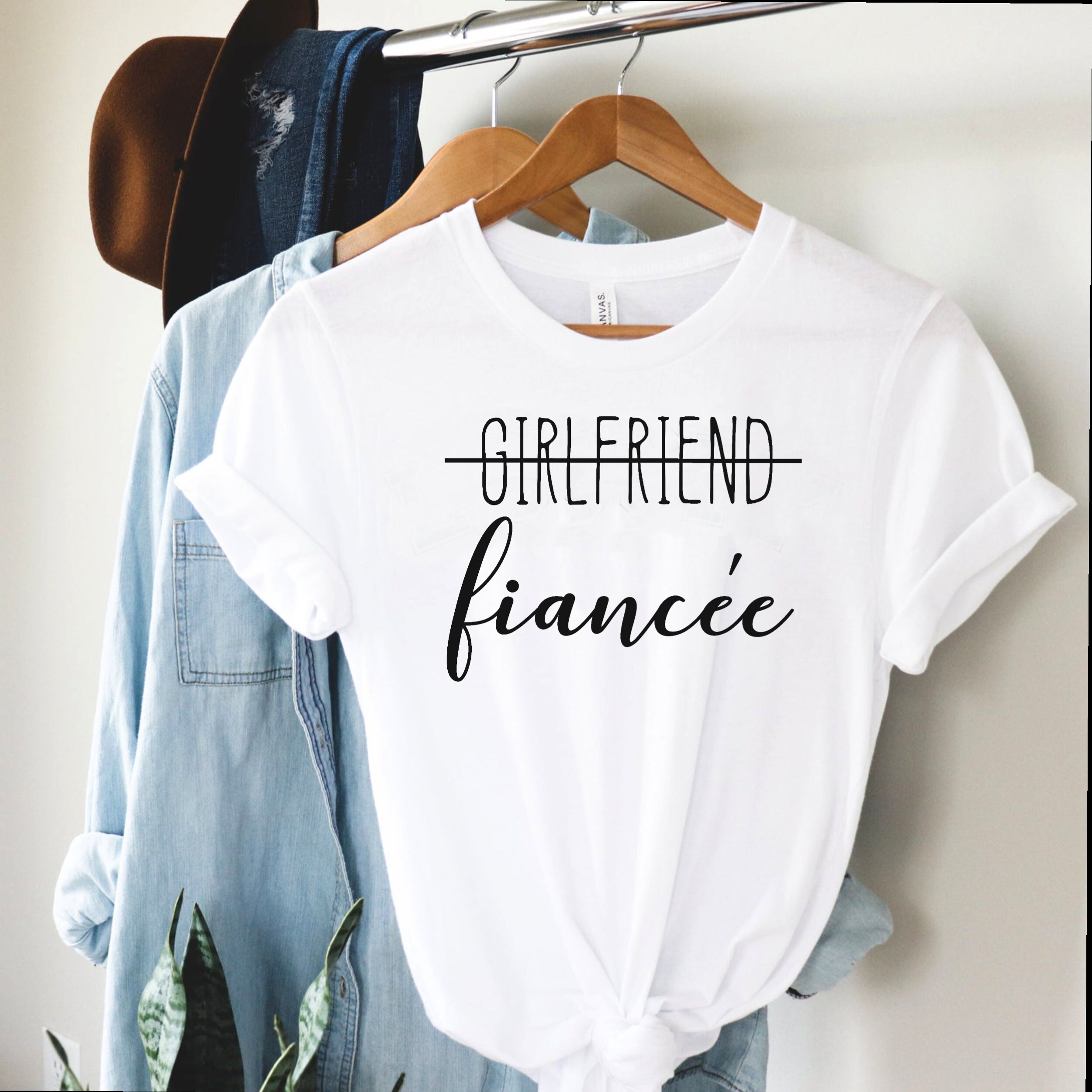 Girlfriend to Fiancé Fiancee Shirt Fiance Shirt Couples - Etsy