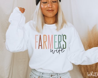 Farmer Wife Sweatshirt, Dibs on the Farmer, Harvest Sweatshirt, Harvest Shirt, Farm Wife Sweatshirt, Farm Life Sweatshirt, Farmer Gift