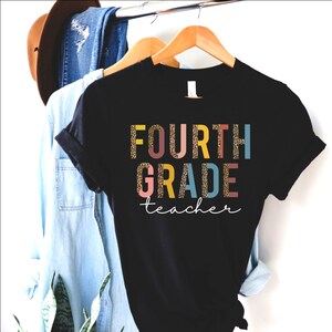 Hello Fourth Grade Shirt, Fourth Grade Teacher Shirt, Teacher Gift, Gift for Teachers, 4th Grade, Fourth Grade Teacher,Back to School Shirt