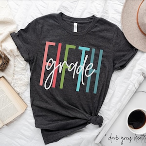 Fifth Grade Tribe Teacher Student Team 5th Grade Retro T-Shirt Fifth Grade Tribe Teacher Student Team 5th Grade Retro T-Shirt