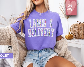 Nurse Labor and Delivery Coquette Shirt, Nurse Appreciation, Nurse shirt, Gift for Nurse, Coquette shirt, Nursing Life Shirt, Nursing Shirt