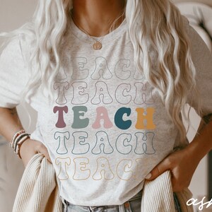 Teach Shirt, Teacher Shirts, Teacher Gift, Teacher Shirt For Women, Teacher Gifts ideas, Elementary School Teacher Shirt, Cute Teacher Tee