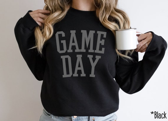 Game Day Sweatshirt - Football Sunday Sweater - Sports Sweatshirt - Baseball, Basketball, Softball - Unisex Crewneck Sweatshirt
