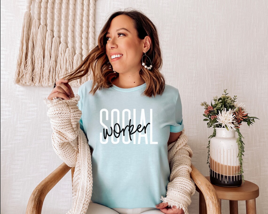 future social worker t shirt