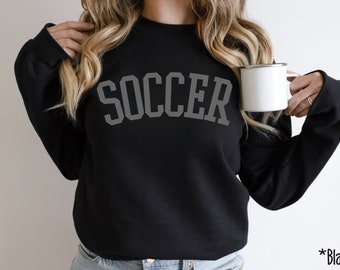 Soccer Sweatshirt, Soccer Mom, Soccer Retro sweatshirt, Womens Soccer Shirt, Soccer Season Tee, Soccer Team Sweater, Soccer Fan Sweatshirt