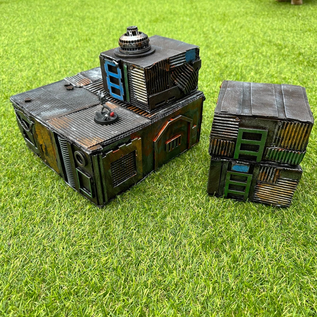 Stackable Modular Buildings Wargaming Terrain Scenery Warhammer 40k