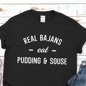 BAJAN PUDDING & SOUSE T-shirt | Barbados Food Tee | Cultural Gift Idea | Unisex Shirt