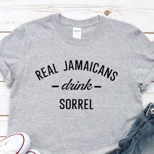 JAMAICAN SORREL T-shirt | Jamaica Drink Tee | Cultural Gift Idea | Unisex Shirt