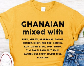 -shirt amateur de cuisine ghanéenne | T-shirt unisexe