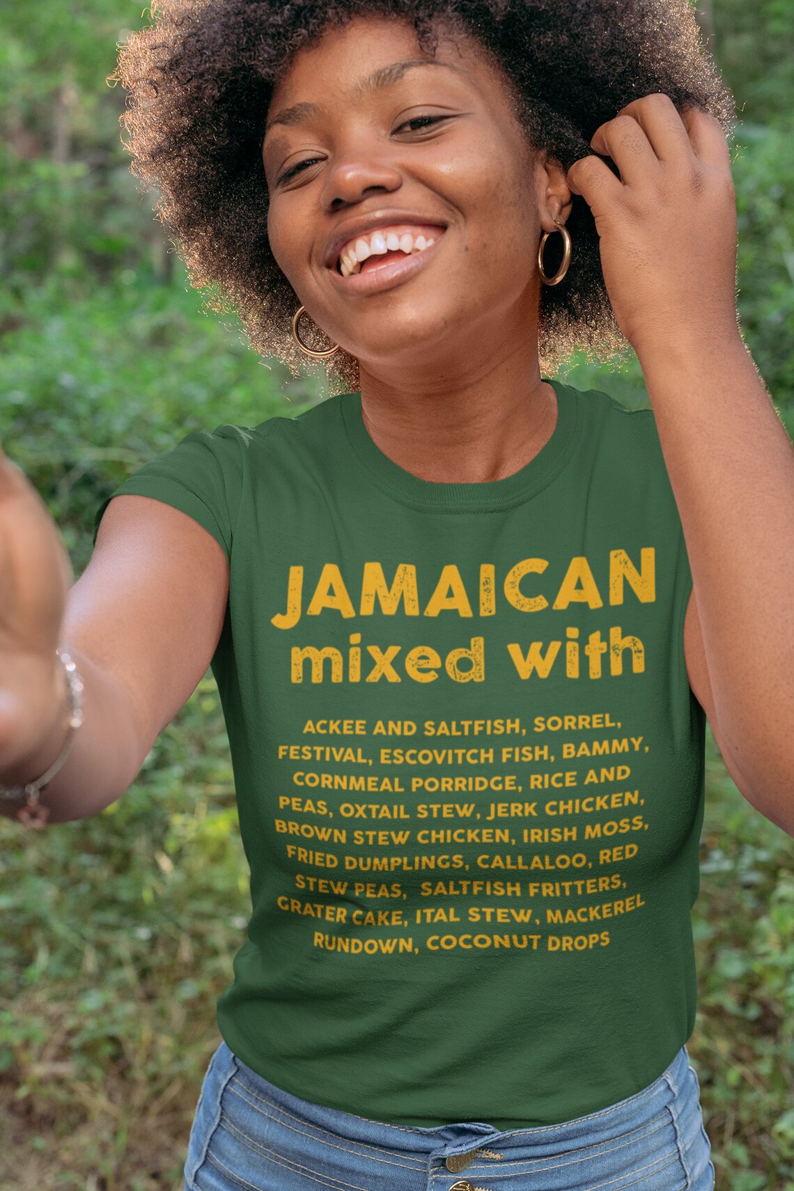 Jamaica Mixed With Jamaica Tee Jamaican Dish Jamaica Etsy