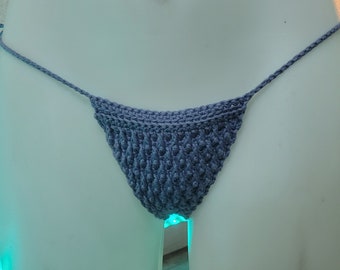 Crochet Bikini Bottom Pattern, Alpine Stitch Panty (PDF Pattern)