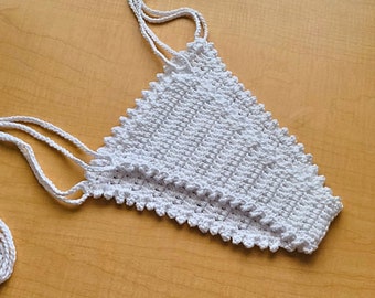 Crochet Tanga Bikini Bottom Pattern, Beginner Friendly (PDF Pattern)